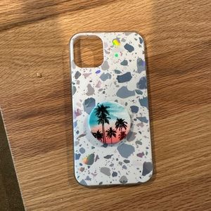 iphone 11 phone case with popsocket